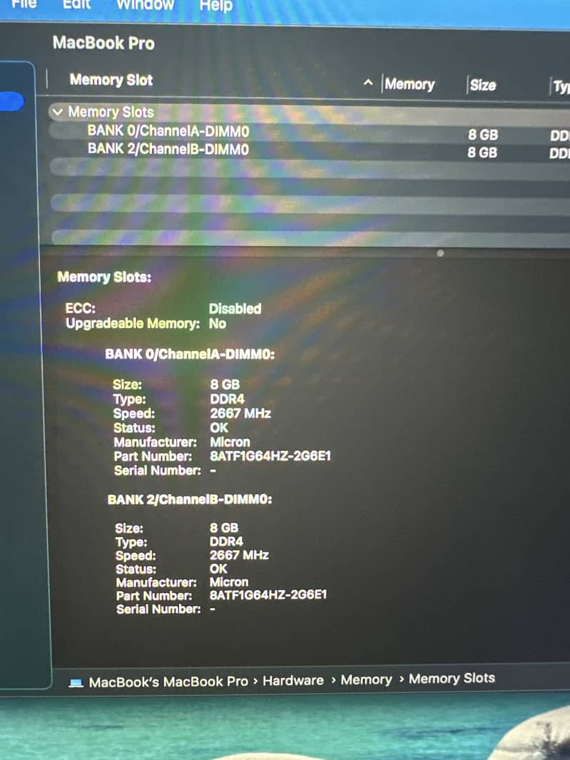 MacBook Pro 2019 7