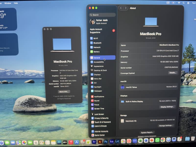 MacBook Pro 2019 9