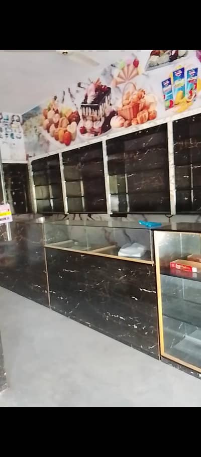 bakery counter and racks for sale