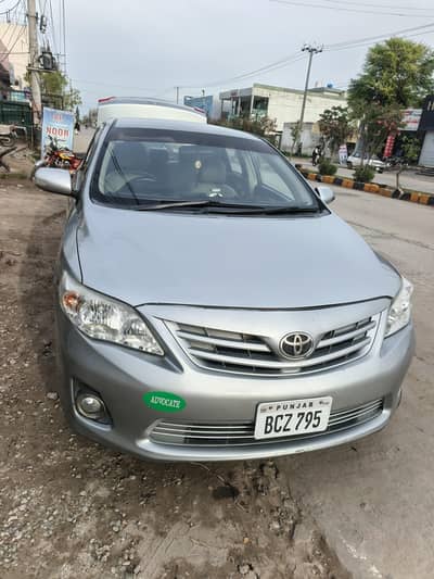Toyota Corolla XLI 2013