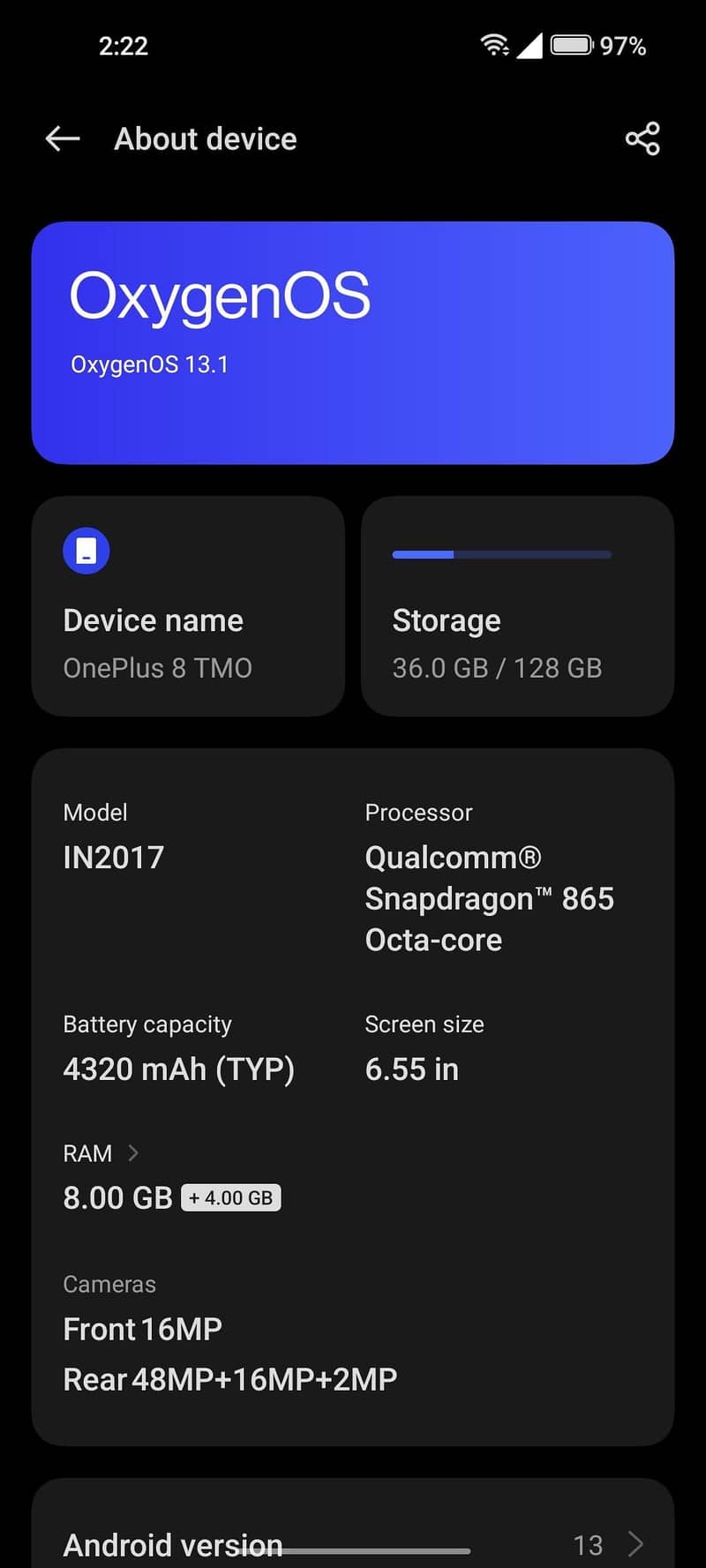 One Plus 8 5g 7