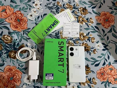 Infinix Smart 7 full box (03213831829)