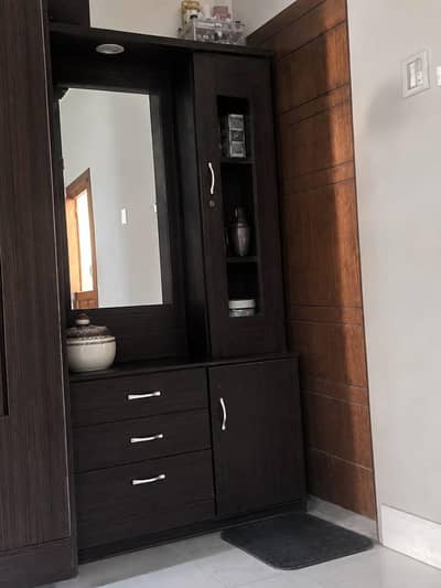 dressing table with led light