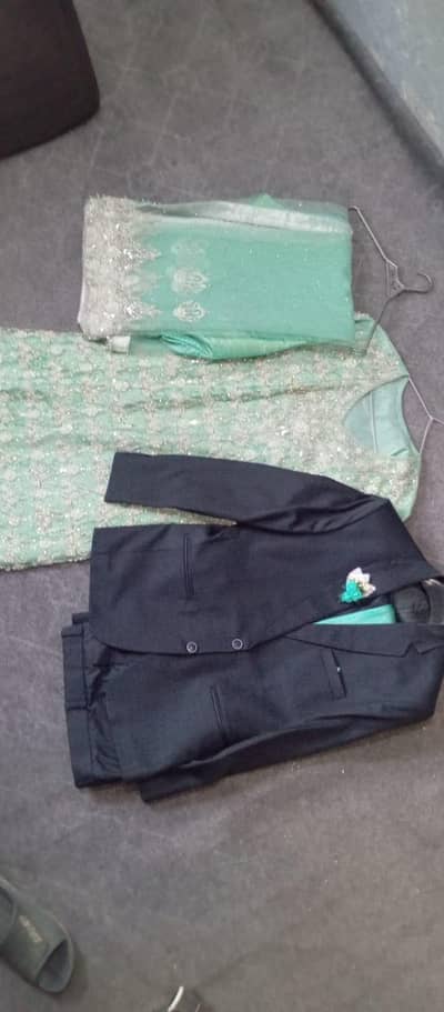 SHADI COUPLE MATCHING PENT COAT (3 PIECE)  MAXI
