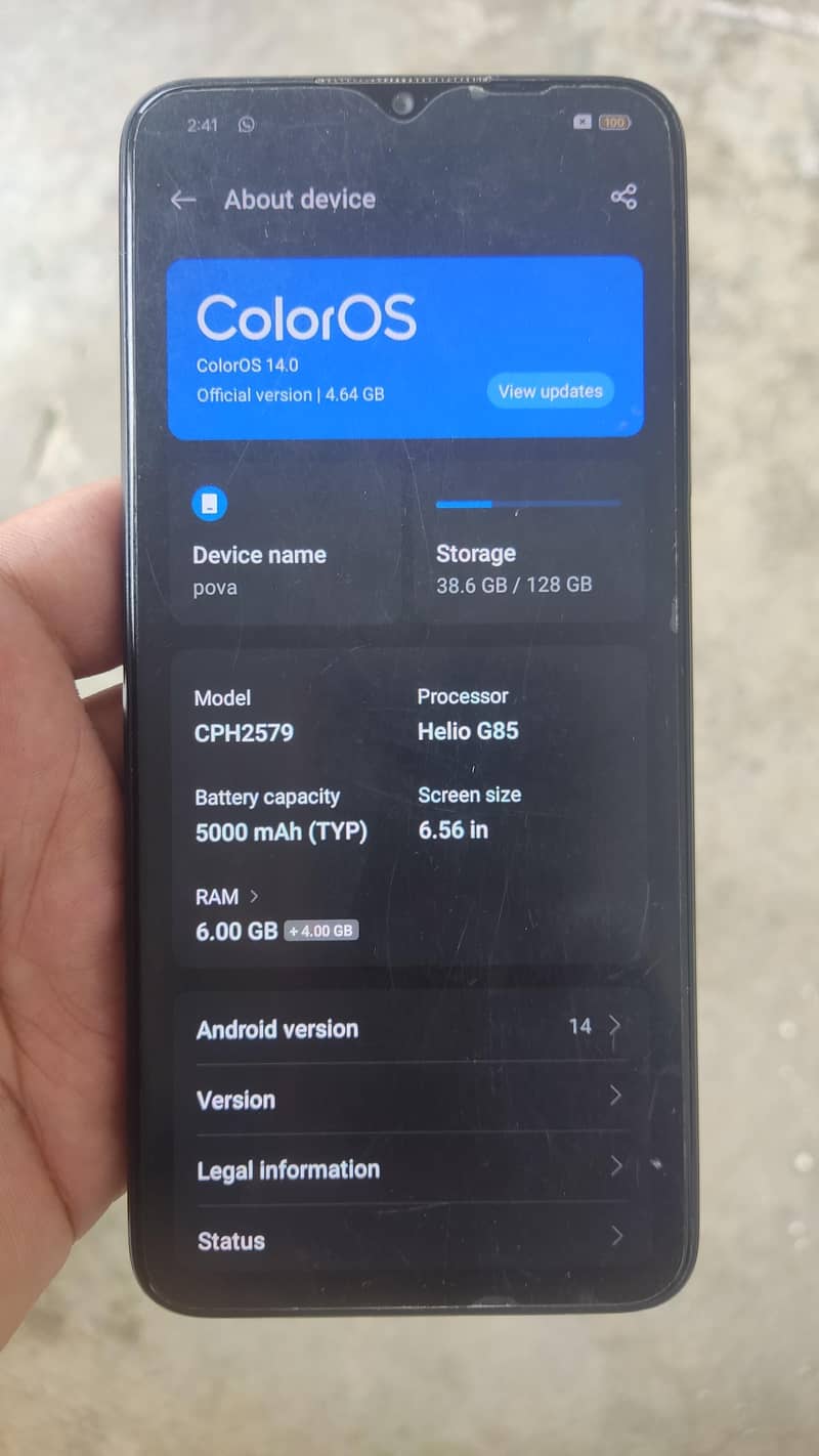 OPPO A38 2