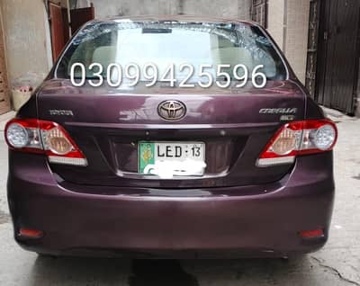 Toyota Corolla GLI 2013