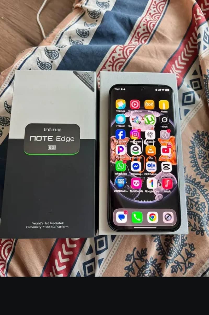 Infinix note edg 0