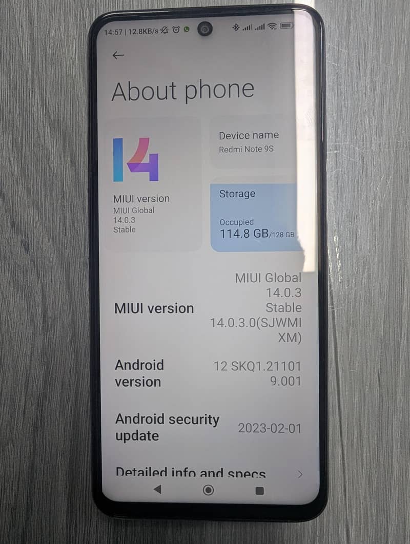 Xiaomi Redmi Note 9S 1