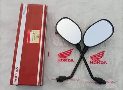 Honda CG 125 Brand New Original Applied For Bike Side Mirror