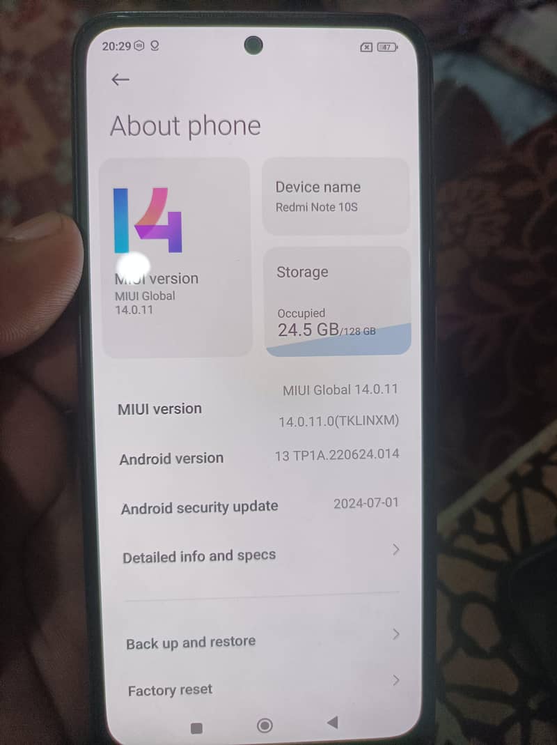 Redmi Note 10S AMOLED Display 3