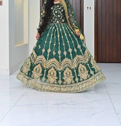 bridal mehndi dress for sale