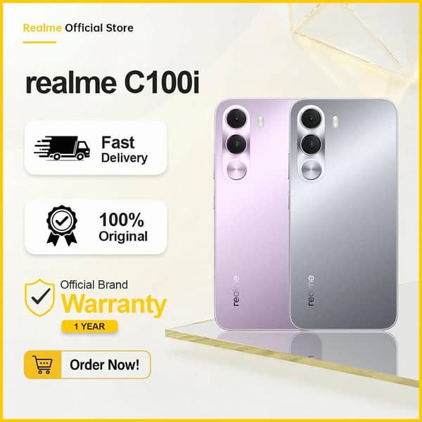 realme C100i 4GB RAM + 128 ROM