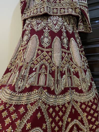 Mnr inspired Bridal lehnga