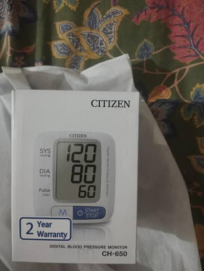 Citizen Wrist BP monitor