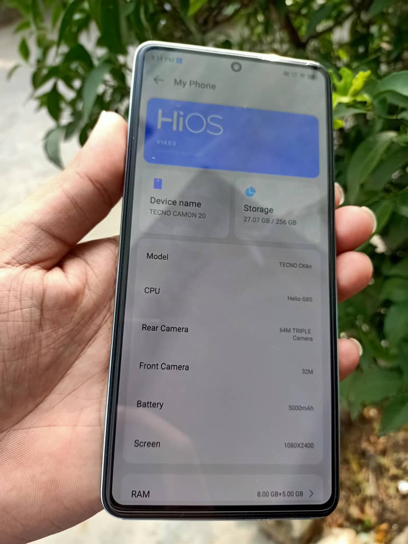 Tecno CAMON 20 7