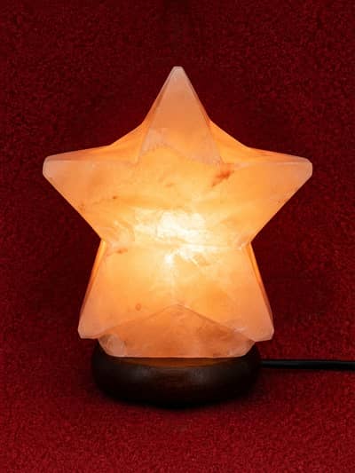 tar Shape Himalayan Pink Salt Lamp | Natural Crystal Night Light