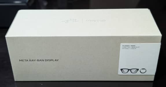Meta Ray-Ban Display Smart Glasses with Neural Wristband / Controller