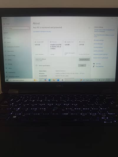 Dell Latitude 5490  i5 8Th Gen  8GB RAM 256GB SSD | Backlit Keyboard