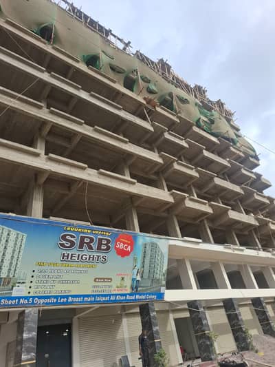 4 rooms flat in underconstruction project" SRB" Heights model colony