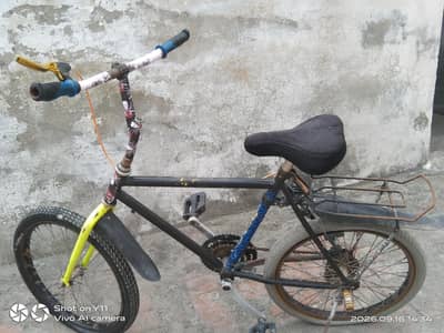 original brackpads and handlebar original rim and Freewheel