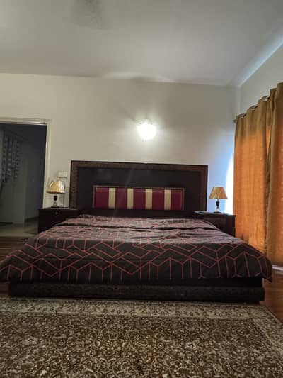 Wooden Bed Set