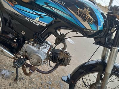 unique bike saf sutri nut to nut original shiny genuine condition