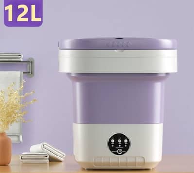 Foldable and Portable Washing Machine