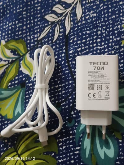 tecno 70 watt charger