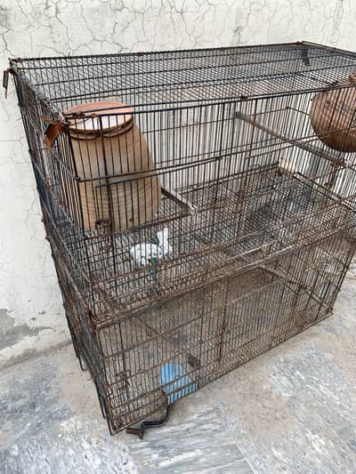 2 birds cages for sale