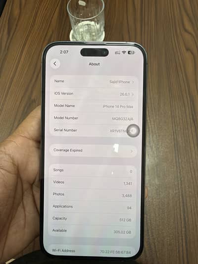 Iphone 14 pro max 512GB