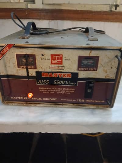 Stabilizer 110V output
