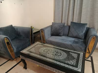 6 Seater Luxury Style Sofa Set (3+2+1)