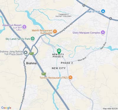 Corner Commercial Plot, Block-C, New City Phase-2