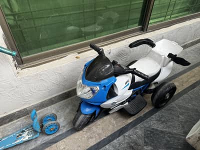 Kids cycle and bike