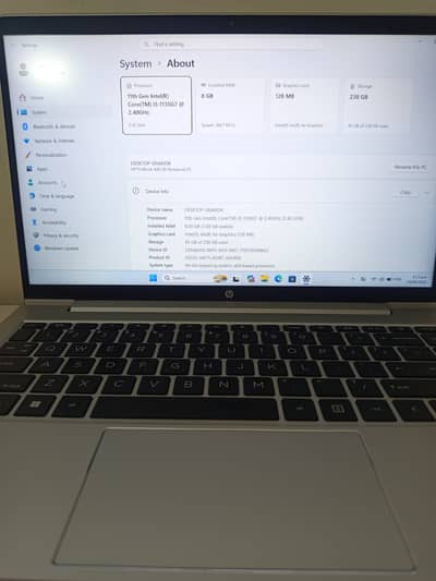 HP ProBook 440 G8 | i5 11Th Gen | 8GB RAM 256GB SSD | 10-10 Condition