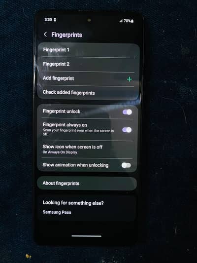 Samsung Mobile A51 8GB 128GB SCREEN FINGER PTA