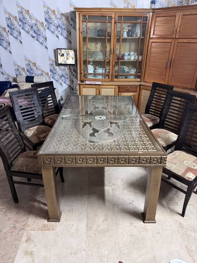 Dining with 6 chairs