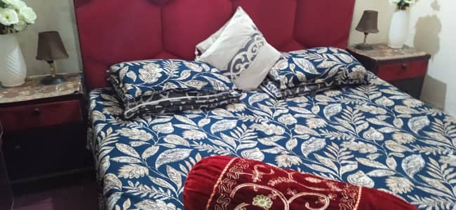 Red velvet bed set