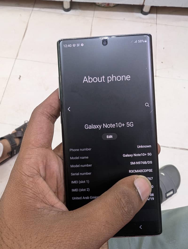 Samsung Mobile Note10 Plus 1