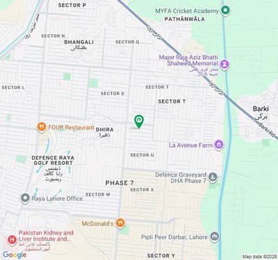 1 Kanal Residential Plot for Sale | DHA Phase 7 Block-U | Prime Location Direct Approach