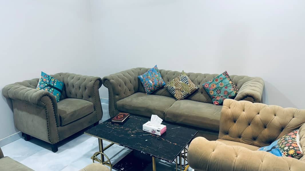 7 Seater Sofa Set 5