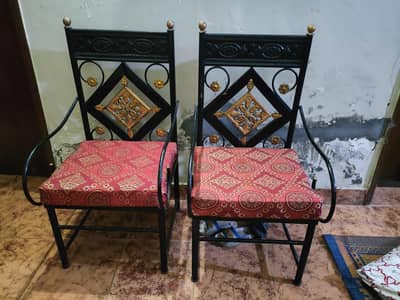 iron sofa set heavy weight