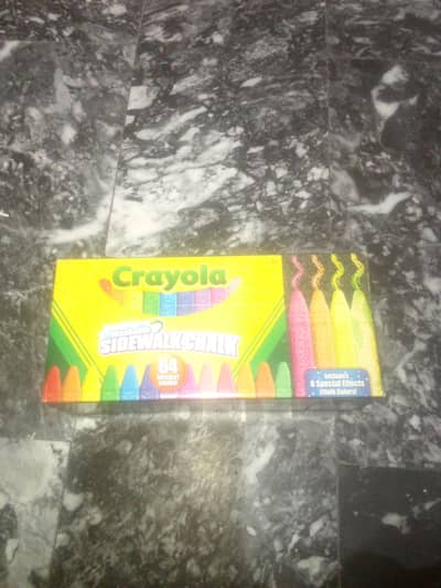 crayola chalk washable imported from AUSTRALIA