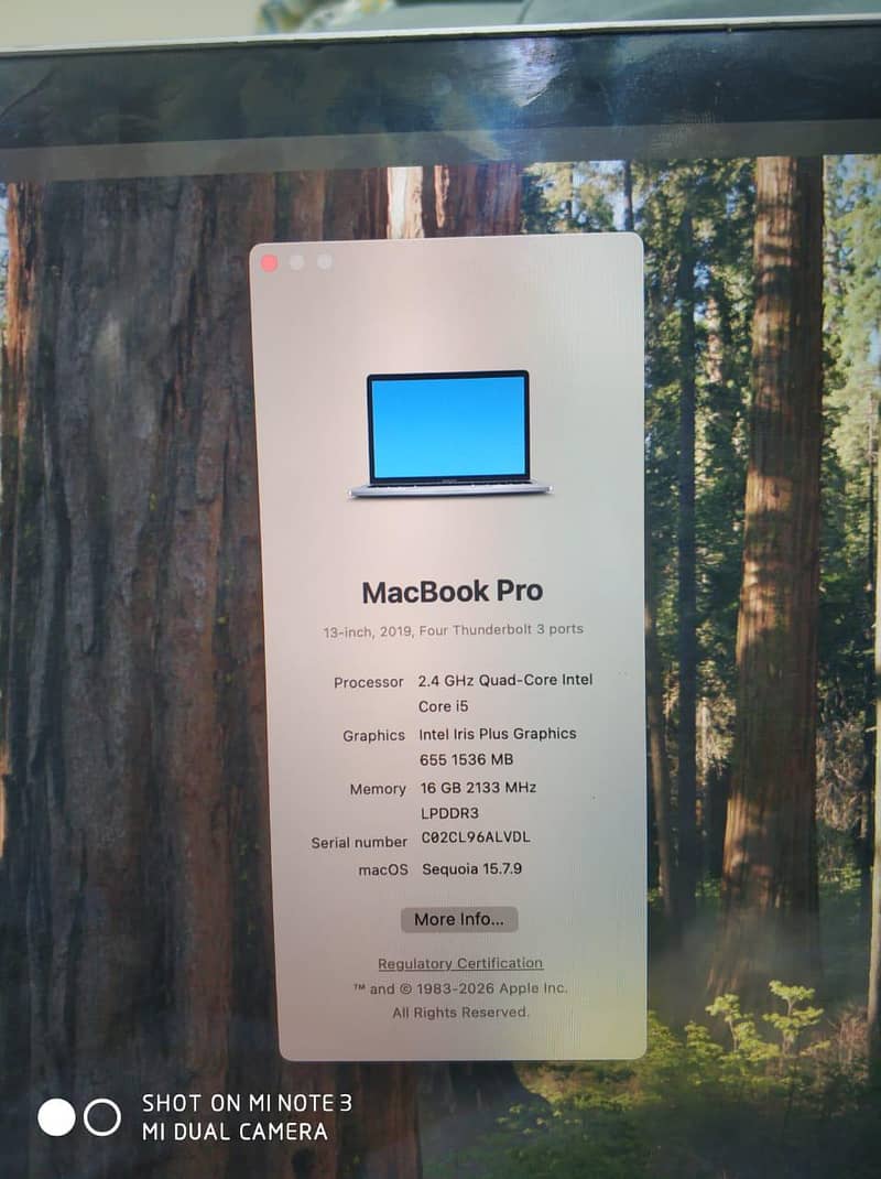 MacBook pro 2019 5