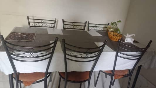 6 seater dining table