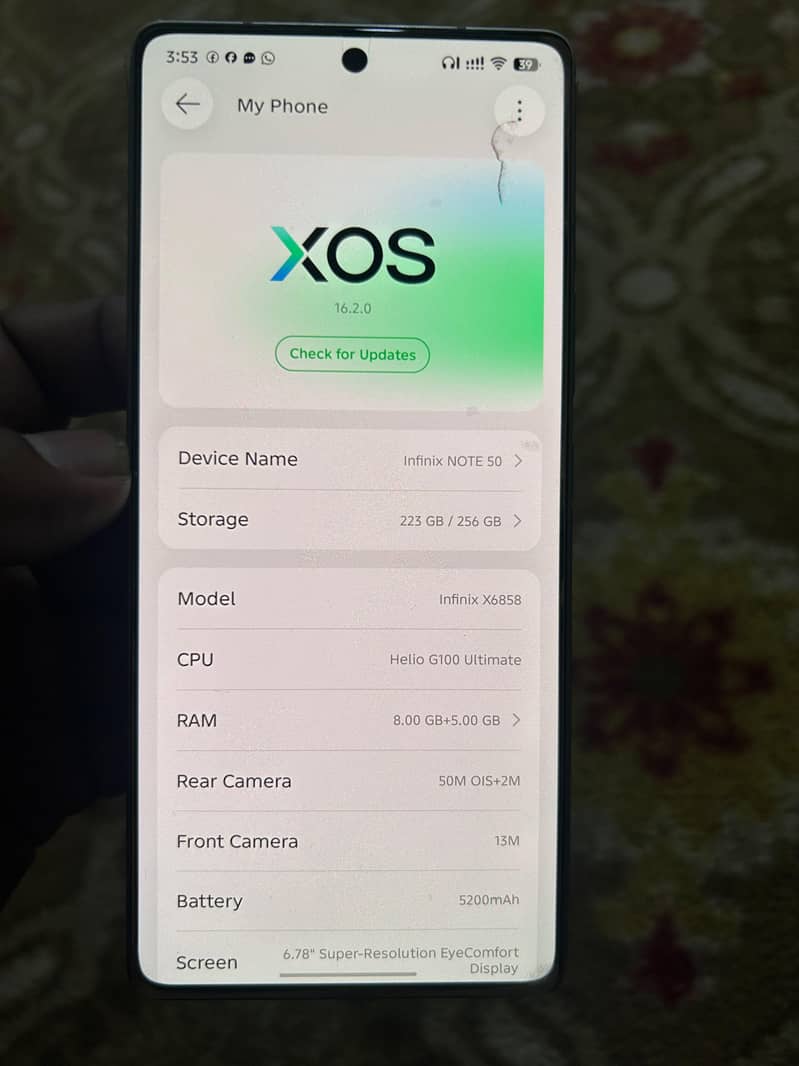 Infinix Note 50 6