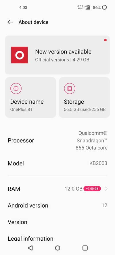 One Plus 8T