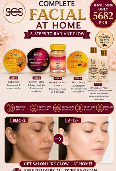 scs facial set