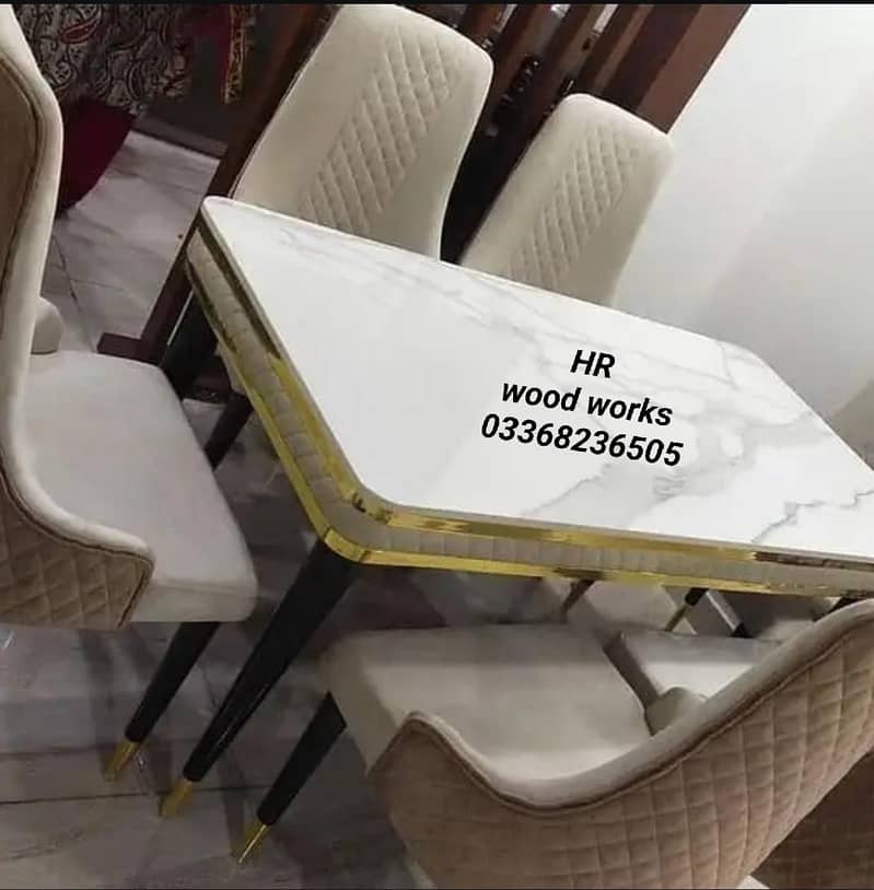 6 seatar dining table set 4