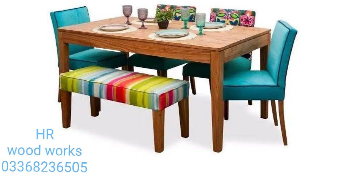 6 seatar dining table set 8